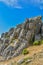 Huge vertical granite rocks in Portugal