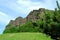 A huge volcanic rock on Jeju island