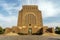 Huge Voortrekker Monument commemorating the Afrikaans settlers who arrived in the country during the 1830s