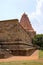 Huge wall of mahamandapa, Brihadisvara Temple, Gangaikondacholapuram, Tamil Nadu, India