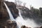 A huge waterfall Athirapally in Kerala, India.