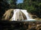 Huge Waterfall in Semuc Champey, Guatemala