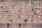 Huge Western Wall with small humans praying - Jerusalem, Israel