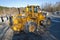 Huge wheel loader in a stone quarry.