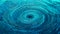 Huge whirlpool on a water surface, generative AI.