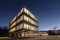 Huge wooden timber sustainable office building