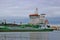 Huge working ship in the harbor of Haugesund, Norway.