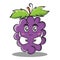 Hugging grape character cartoon collection