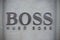 Hugo Boss Sign in store facade