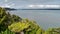 Huia Point Lookout, overlooking the bay in West Auckland