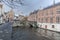 Huidenvettersplein bridge and Groenerei canal Bruges