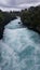 Huka Falls Taupo New Zealand. Very powerful water