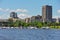 Hull Marina and View of the City of Gatineau