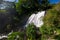 Huluganga Falls is a waterfall located at Huluganga Town,in Kandy District in Sri Lanka.