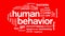 Human Behavior Animated Word Cloud,Text Design Animation.