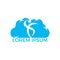 Human Cloud Logo Design.
