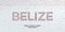 Human country name Belize. large group of people form to create country name Belize.