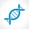 Human dna structure icon