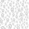 Human ear seamless pattern