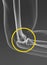 Human elbow joint, medically 3D illustration