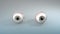 Human eyeballs, eye, vision, retina.