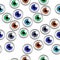 Human eyes seamless pattern