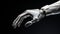 Human futuristic machine communication future hand cyborg science artificial technology robot