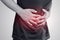 Human gastritis, Men stomach problem concept