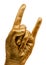 Human hand hard rock symbol