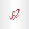 human heart medical cardiology logo vector