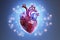 Human hearts secrets unveiled in a digital X ray, Diagnosis and analysis
