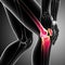 Human knee pain