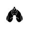 Human organs thymus color line icon. Pictogram for web page, mobile app