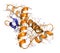 Human prion protein (hPrP), chemical structure. Associated with