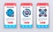 Human resource on mobile app onboarding screens. Flat icons, networking, hr, teamwork. Banners for website and mobile kit
