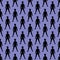 Human shadow seamless pattern on purple background