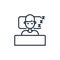 human sleeping vector icon. human sleeping editable stroke. human sleeping linear symbol for use on web and mobile apps, logo,