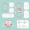 Human tooth cartoon anatomy chart