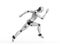 Humanoid robot running