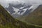 Humantay lake in Peru on Salcantay mountain in the Andes