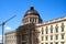 The Humboldt Forum is a museum under construction on SchloÃŸplatz in Berlin`s Mitte district