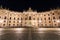 Humboldt University building at night, berlin