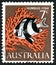 Humbug Fish Australian Postage Stamp