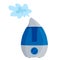 Humidifier. A climate device used to increase indoor humidity. Healthy lifestyle.