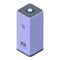 Humidifier icon, isometric style
