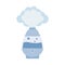 Humidifier.Simple flat vector illustration. Isolated