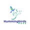 Humming Bird Rose Exclusive logo Design