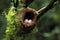 Hummingbird Nest with Eggs