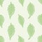 Hummingbird Vine Leaves Seamless Pattern Background