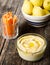 Hummus and Carrots - Food Snacking